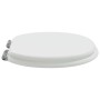 vidaXL Soft-Close Toilettensitz 2 Stk Weiß 44 x 38 cm MDF-Platte 3414529_4