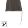 Selbstklebendes Treppenkantenprofil Integral in L-Form, Bronze, 30x20x1340 mm.