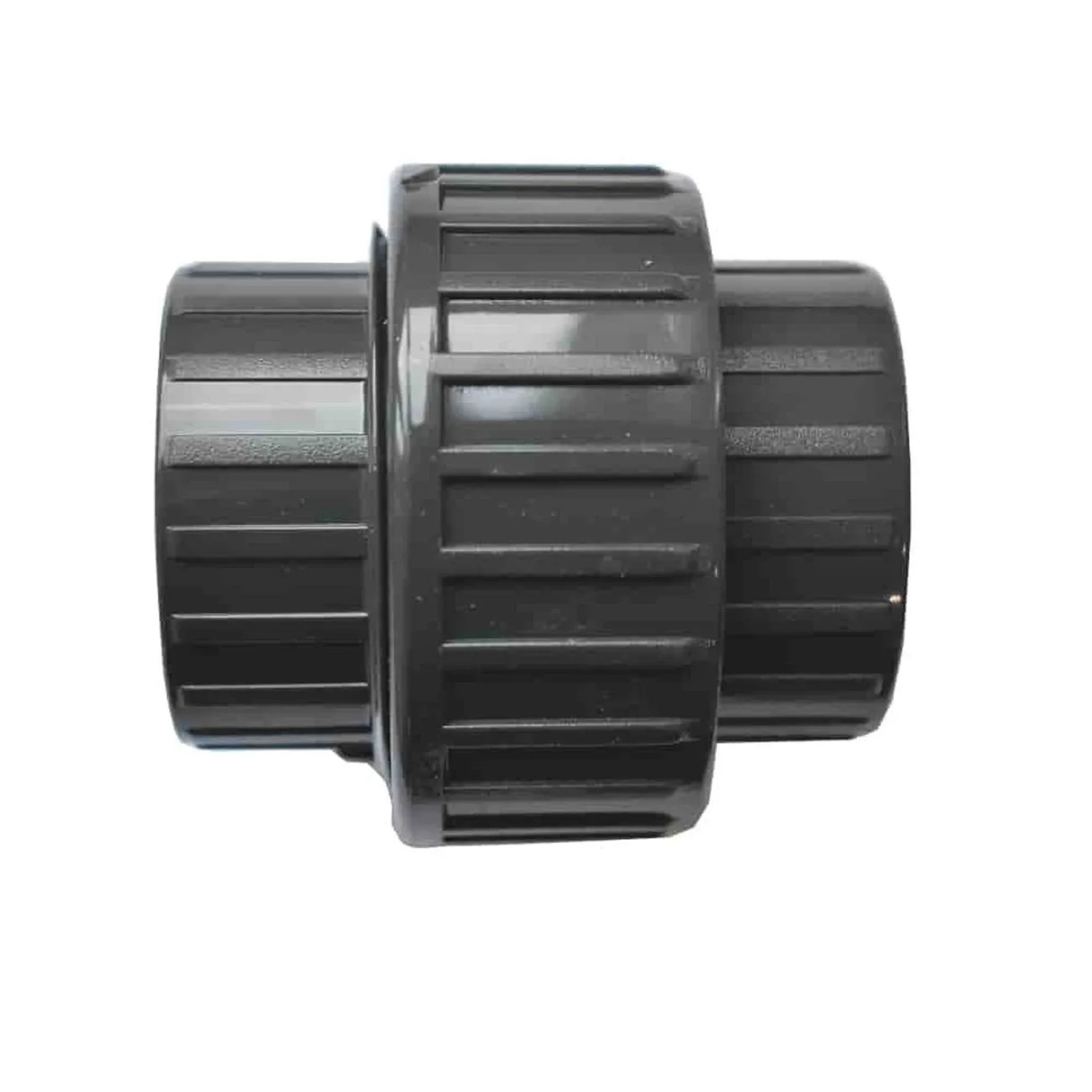 Cepex PVC Verschraubung Klebemuffe Schwarz IG 40 mm x 1 1/4