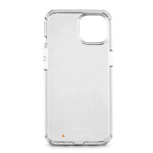 Transparente Hama Handyhülle Extreme Protect für iPhone 14. Klares Smartphone-Zubehör mit verstärkten Ecken.