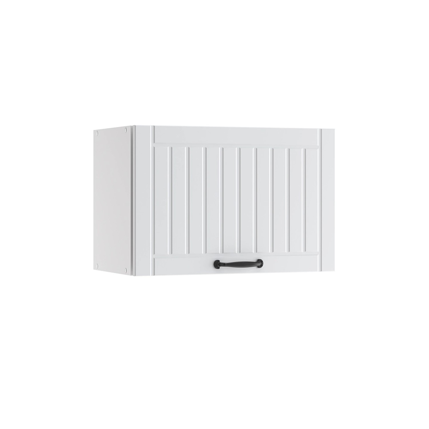 Vicco Badschrank Fame-Line Weiß Landhaus/Weiß 60 x 40 cm Flach