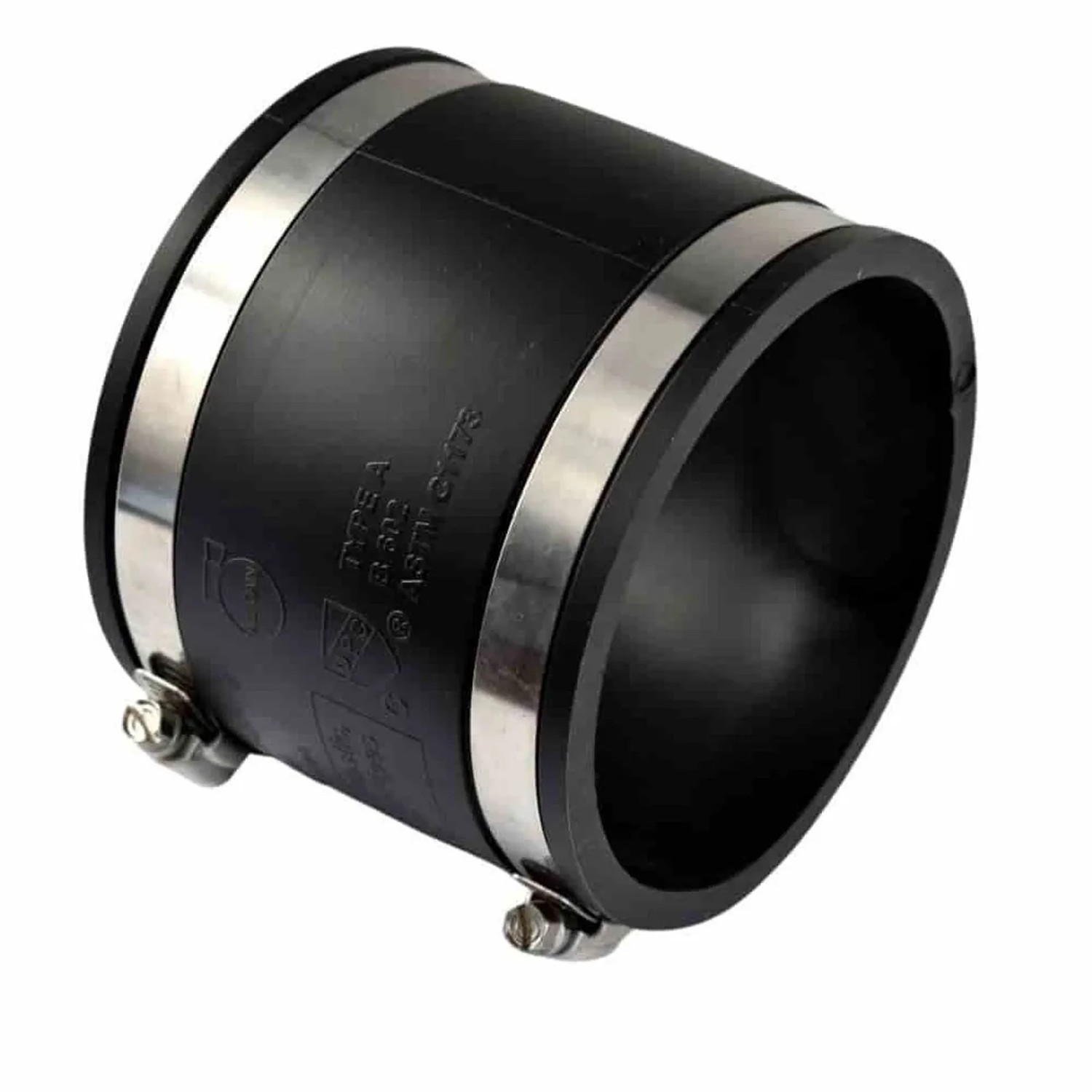 Klasebo Rohrverbinder Flexibel 110mm Kupplung PVC Elastomer