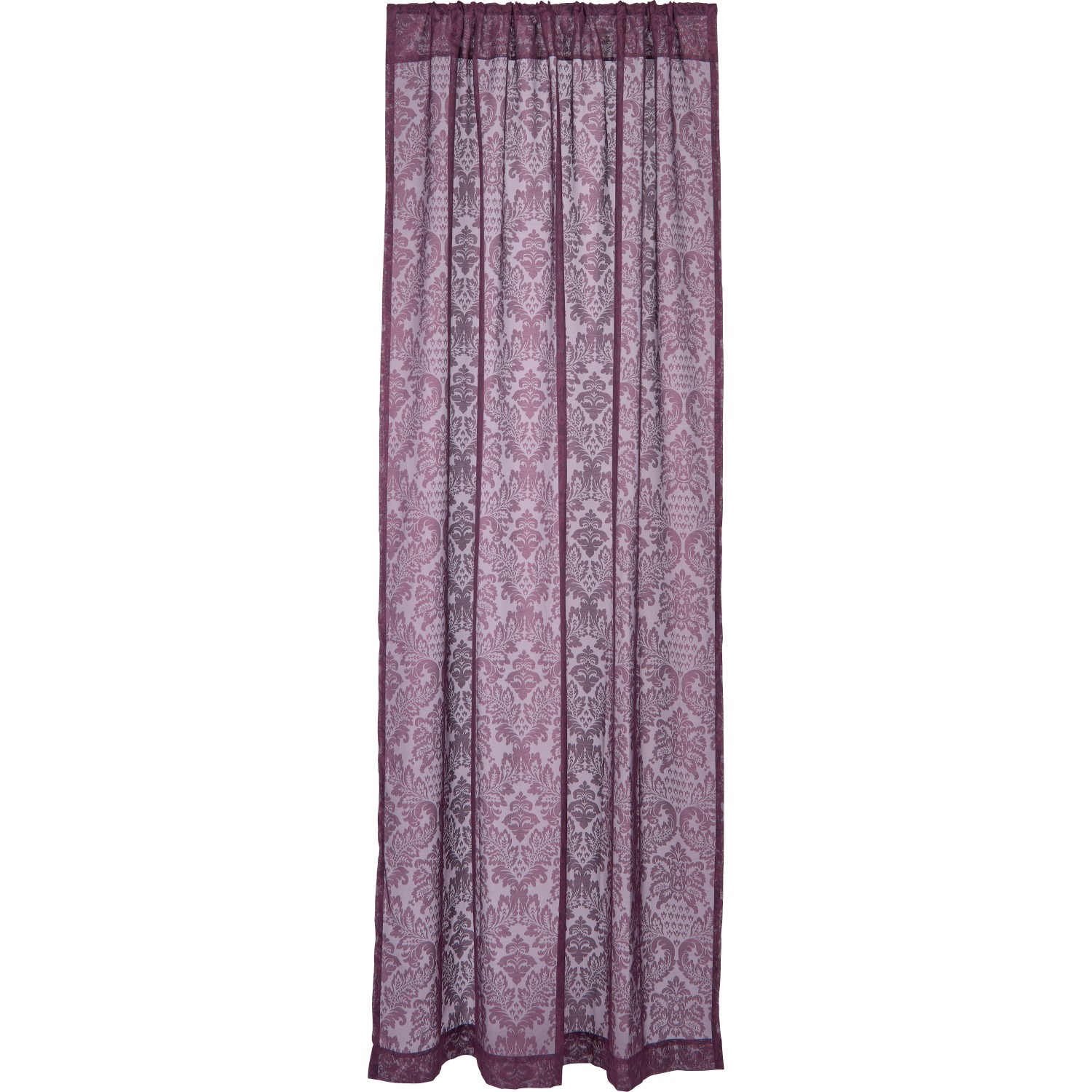 Vorhang Blush Bordeaux Lila 2,45 m x 1,4 m günstig online kaufen