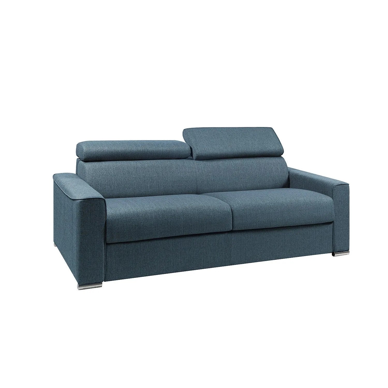 Vente-unique Schlafsofa Vizir Blau 216 cm