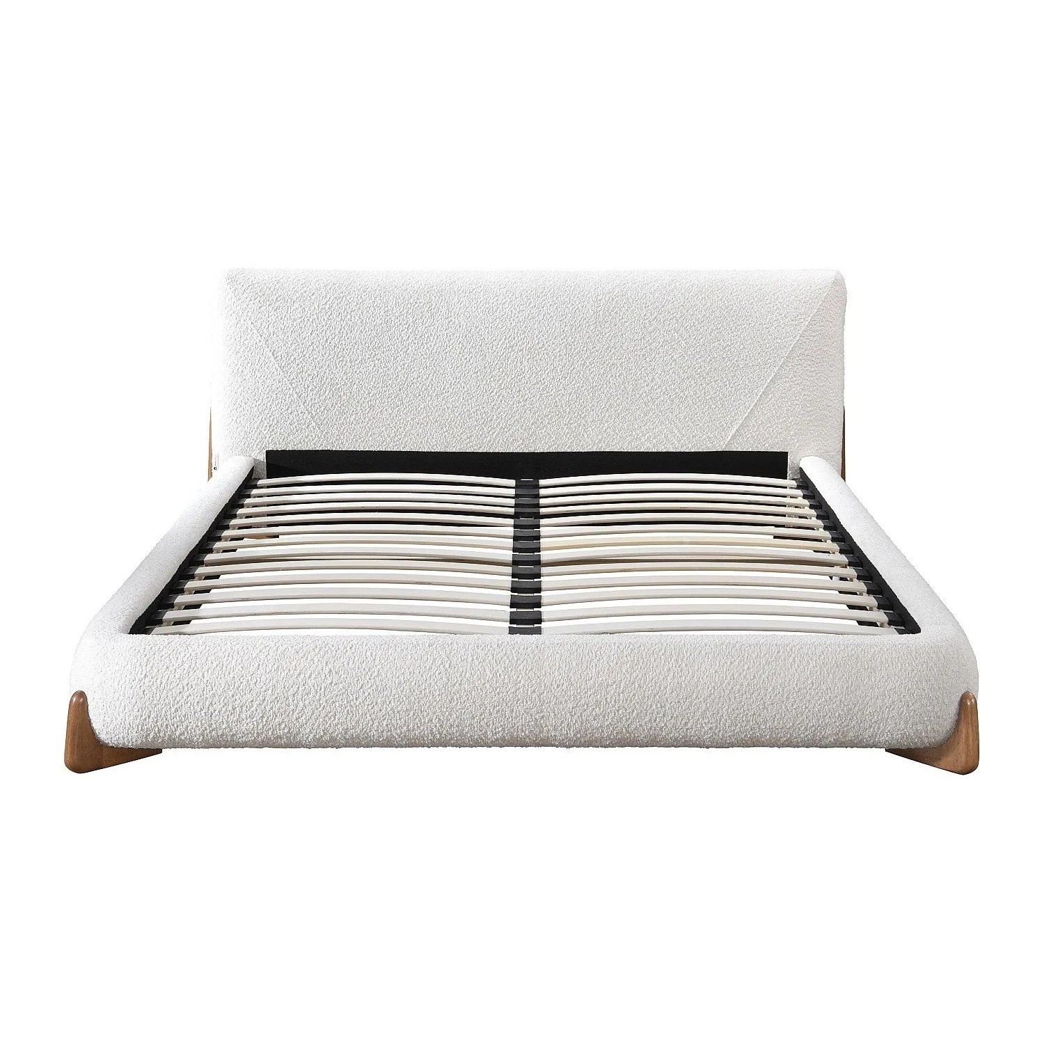 Vente-unique Bettrahmen Gamura Weiß 193 cm