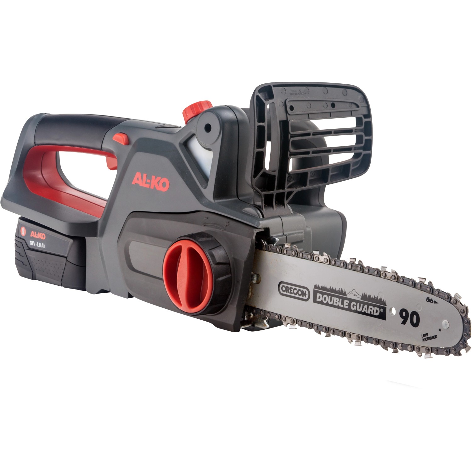 Al-Ko Akku-Kettensäge CS 1825 mit Akku, Oregon Schwert und Kette. Kompatibel mit Bosch Akku.