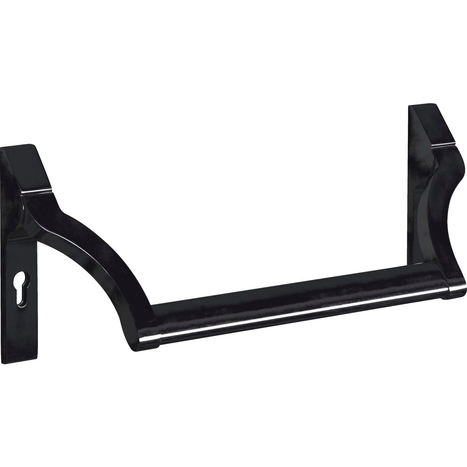 Bks Stangengriff 74000 En-1125 Gangflügel Pz 72 ohne Griffrohr Schwarz Matt