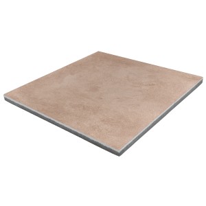 EHL Terrassenplatte Design Beton 60 cm x 60 cm x 4 cm Braun-Beige