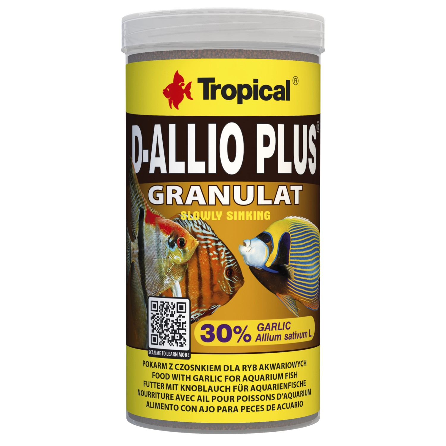 Tropical Fischfutter-Granulate D-Allio Plus Granulat 250 ml