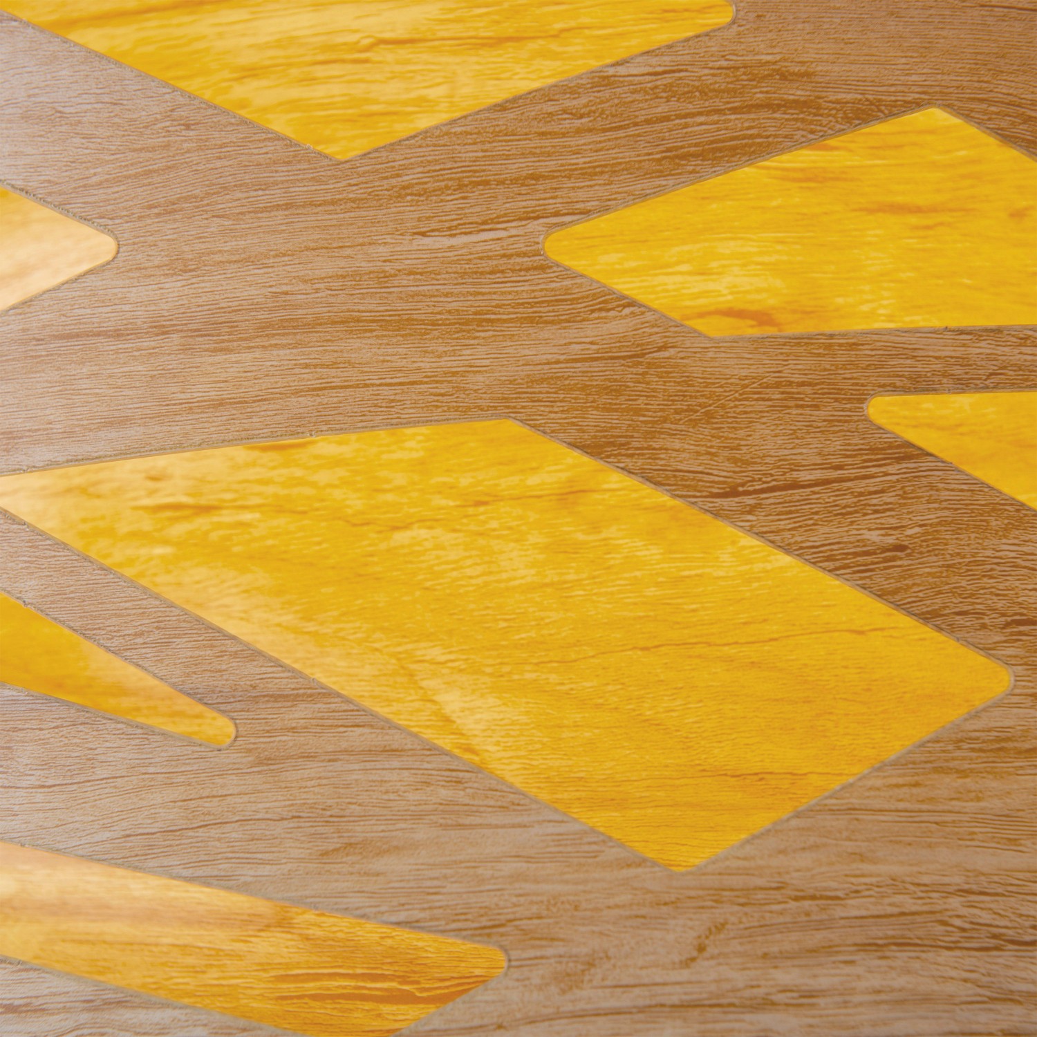 Detailaufnahme der Bambus-Musterung der Näve Stehleuchte Finja.