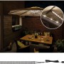 Paulmann Mobile Strip Parasol-Light: LED Schirmbeleuchtung für gemütliche Abende im Freien.