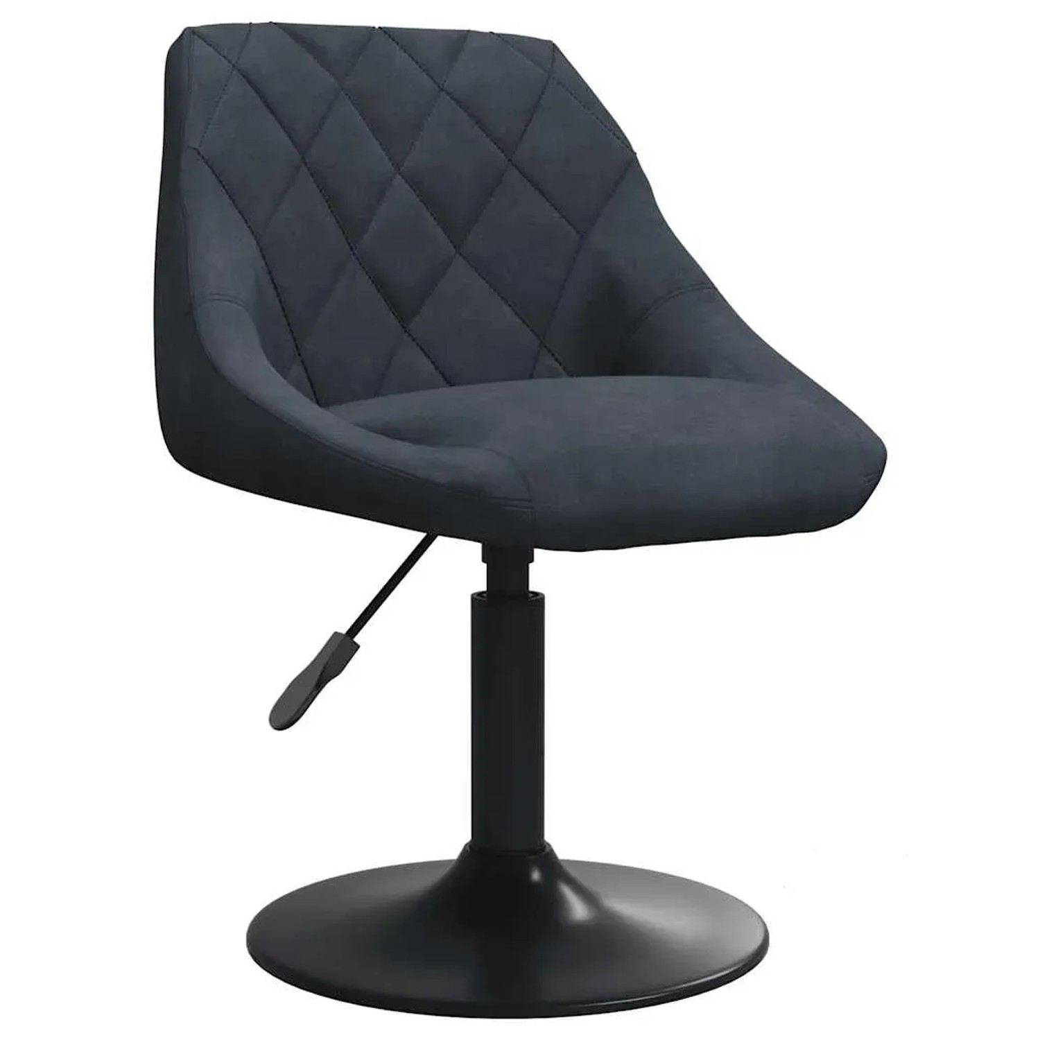 vidaXL Esszimmerstuhl Dunkelgrau Samt 3088814