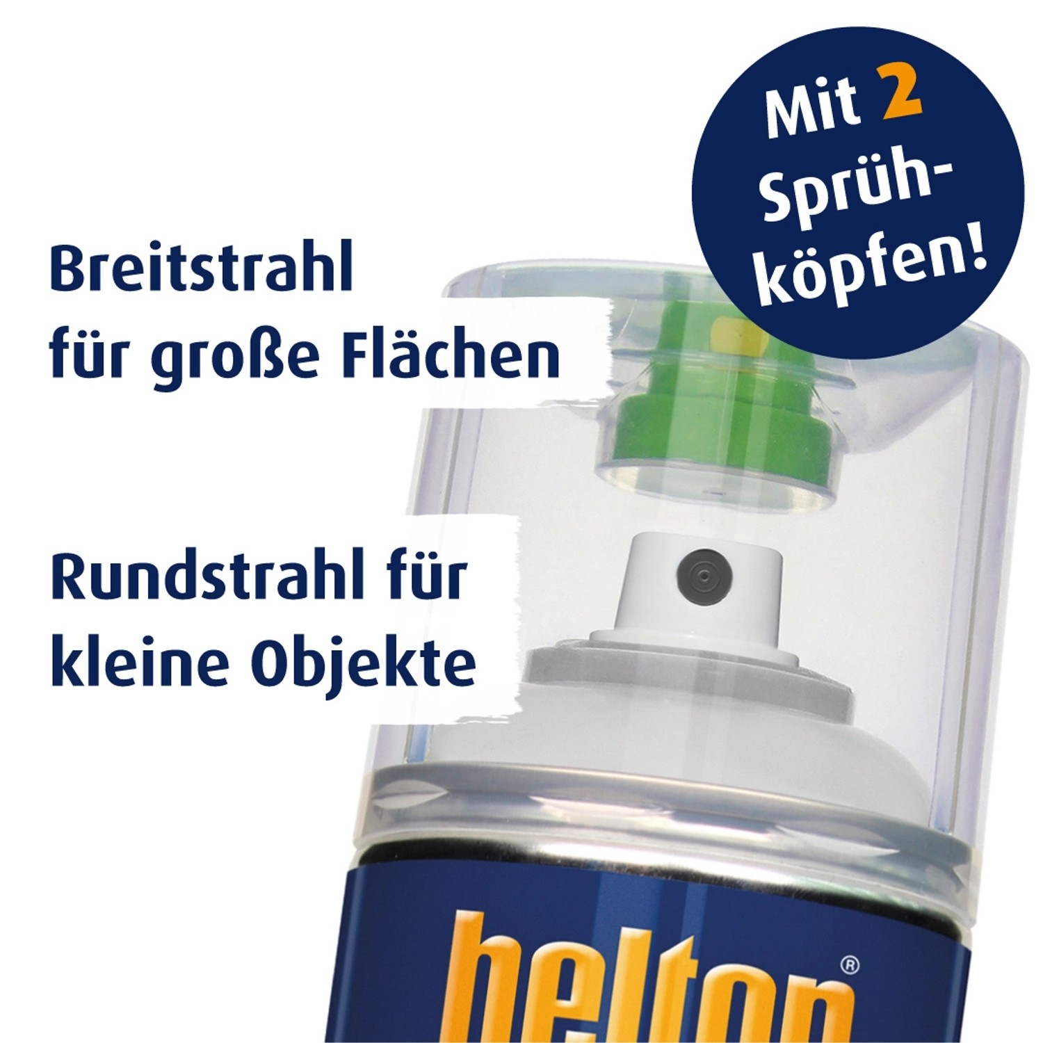 Belton Free AQUAcolours Klarlack, transparent, hochglänzend, mit 2 Sprühköpfen.