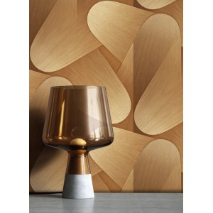 Newroom Vliestapete Nuccio Gold Grafik Modern Strukturiert FSC®