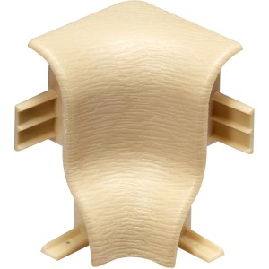 System 8 Innenecke Ahorn für Laminat und Parkett, Detailansicht.