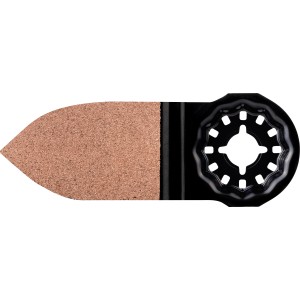 Bosch Expert Schleifplatte AVZ32 RT10 für Multifunktionswerkzeug, 32x50mm, Starlock Aufnahme.