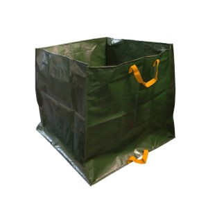 Grüne Windhager Gartentasche Bigload (75x75x70cm, 400l) für Gartenabfälle und mehr.