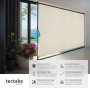 Tectake Klemmmarkise Taija Verschiedene Größen Uv Beständig und Wasserabweisend 200 x 310 cm 7 x 208 x 310 cm Beige_2