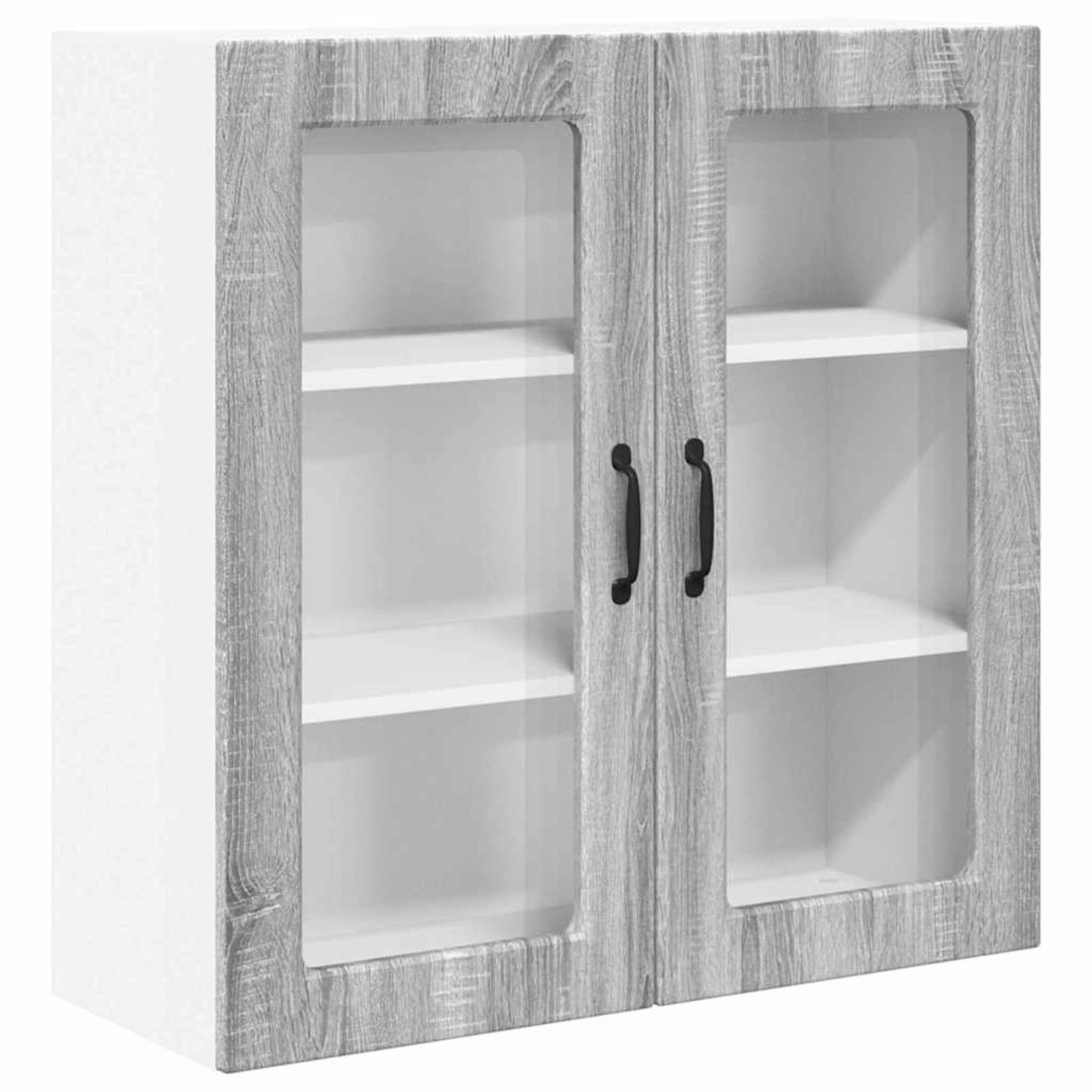 vidaXL Küchenwandschrank Graues Sonoma 80 x 31 x 80 cm Holzwerkstoff 885421 günstig online kaufen