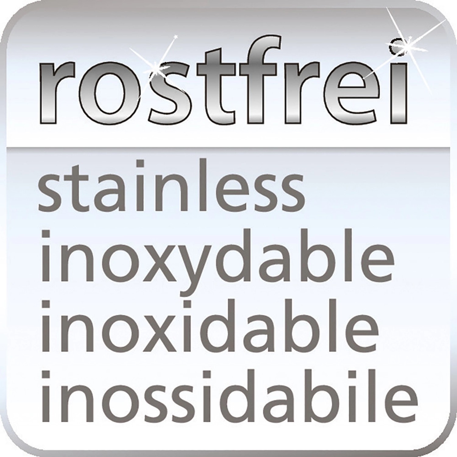 Symbolbild: Rostfrei-Garantie für Wenko Isera Zahnputzbecherhalter.