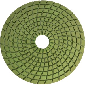 LUX Polierscheibe Comfort, Ø 125mm, Körnung 1500, für Marmor und Naturstein.