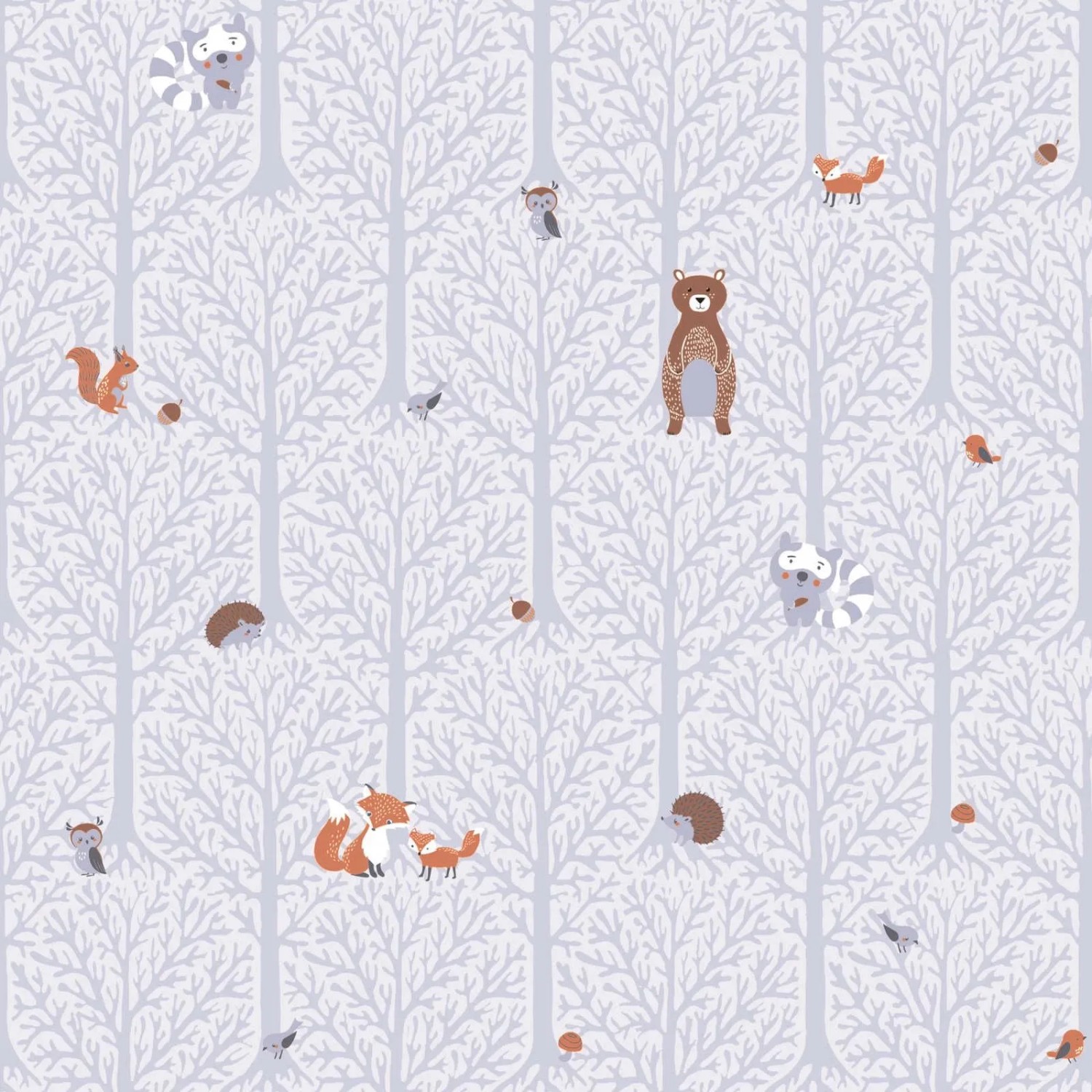 Tadessi Tapete Floral M1-No.724 Vliestapete in Grau