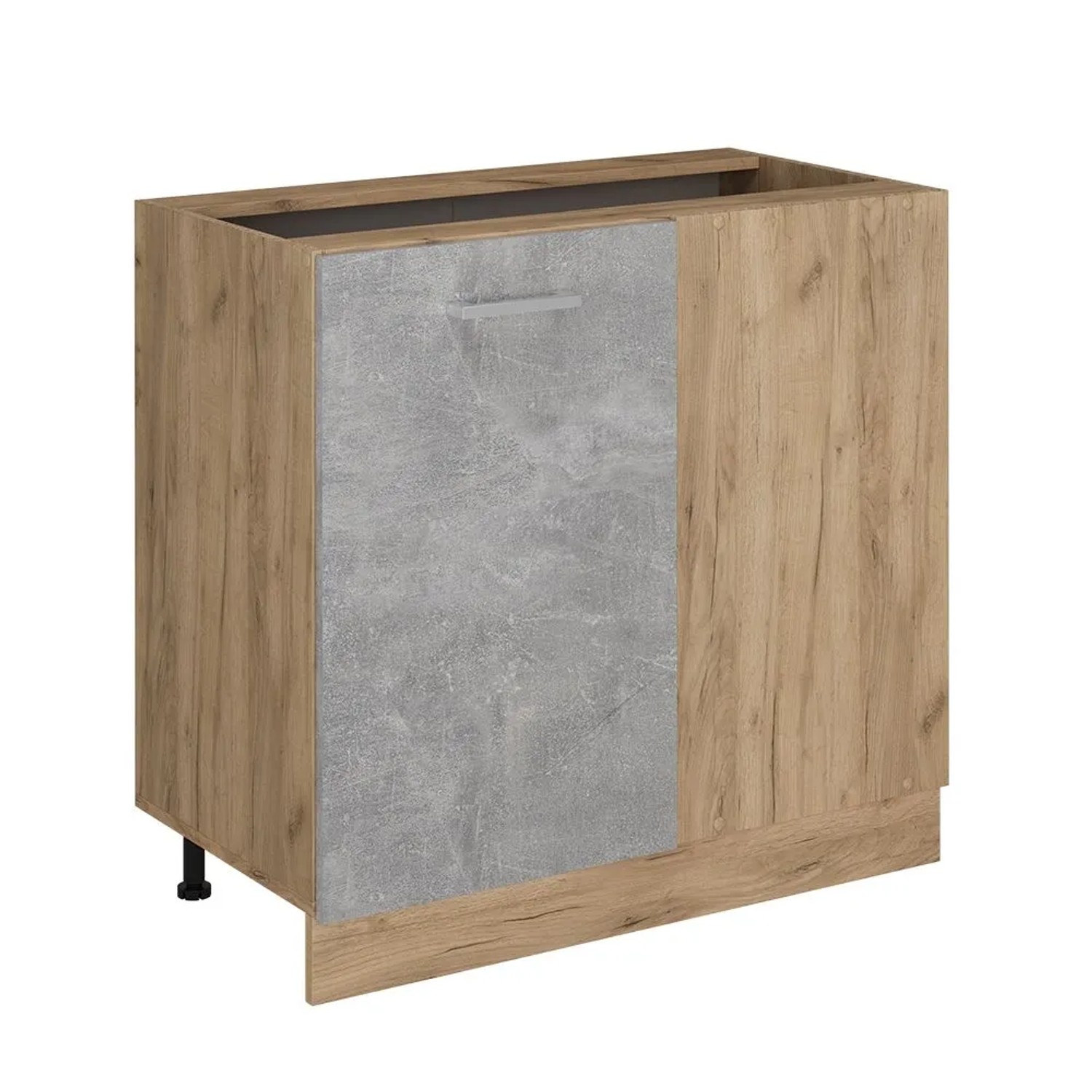 Vicco Eckunterschrank R-Line Beton 86 x 82 ohne Arbeitsplatte Art Nr 53386