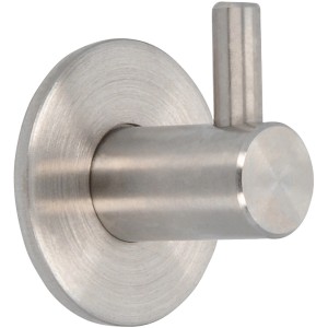 Siro Haken 1824, Edelstahl, feingeschliffen, für Bad, Küche & Garderobe.