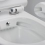 Glasdeals Dusch-WC mit Taharet Funktion, spülrandlos, inkl. Armatur und SoftClose Sitz.