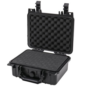 HMF ODK100 Outdoor-Fotokoffer Transportkoffer Rasterschaumstoff 27 x 24 x 13 cm