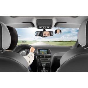 Reer Auto-Sicherheitsspiegel ParentsView zur Beobachtung des Kindes im Auto.