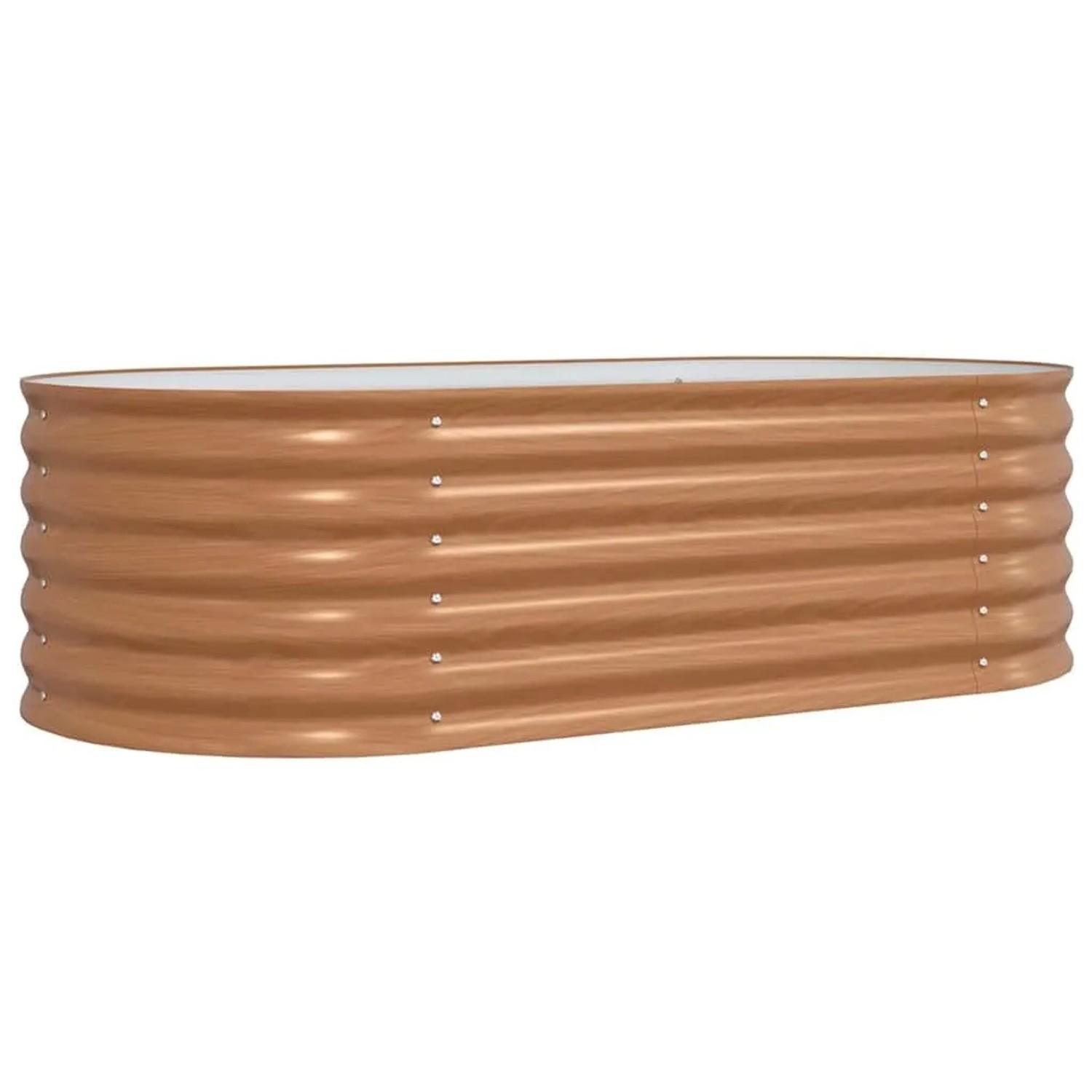 vidaXL Hochbeet Braun 160 x 80 x 44 cm Stahl 42011333