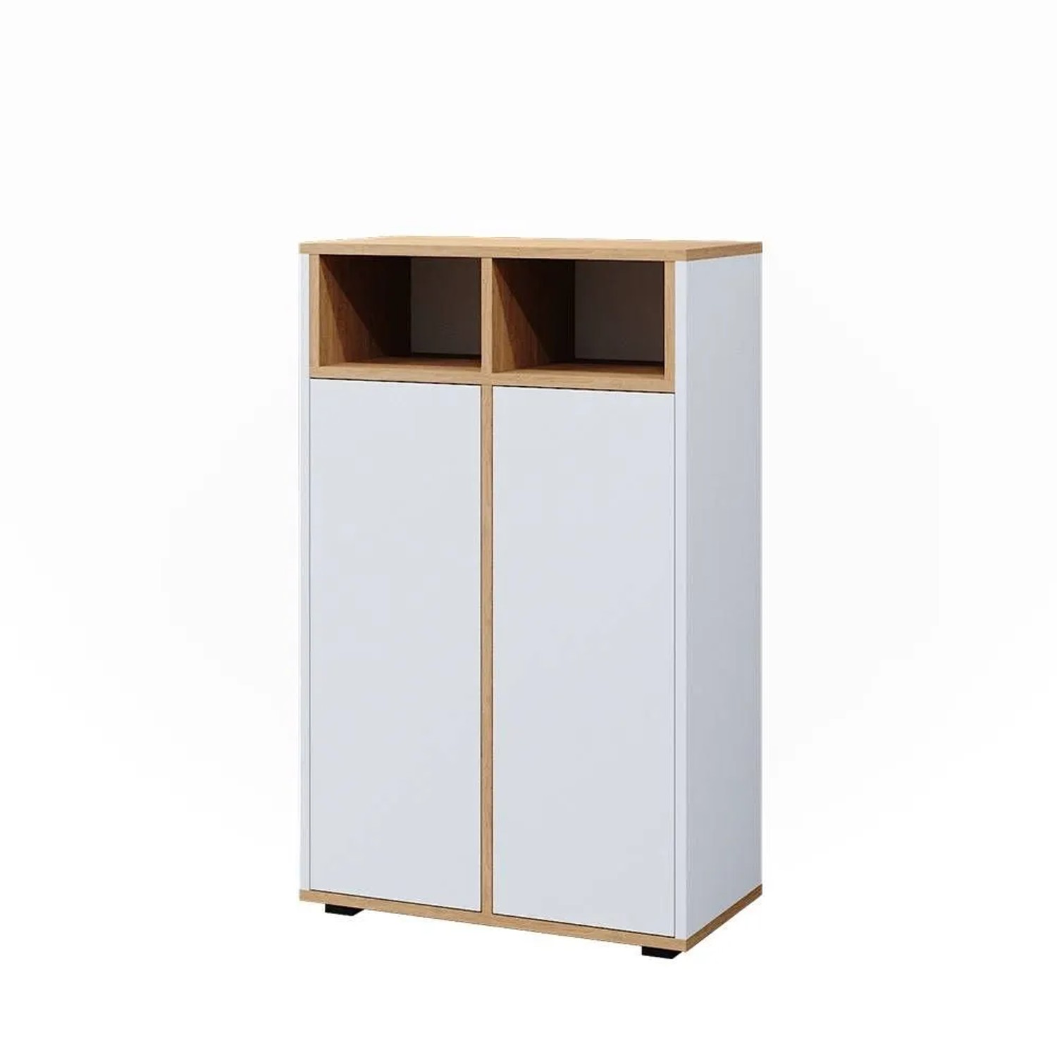 Vicco Midischrank Didi Weiß Artisan 60 x 97 mit 2 Türen