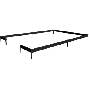 Fundament für Juliana Premium Gewächshaus 13,0 m² aus Stahl, Zubehör für stabilen Aufbau.