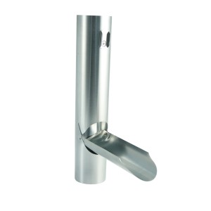 Marley Zink Dachrinnen Ablauf DN 80, Detailansicht.