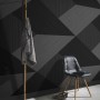 Erismann Vliestapete Fashion for Walls Shadow Grid Schwarz FSC®_3