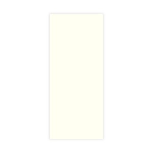 Aurlane Duschwand Satin Ivory, 90x210 cm. Helles, rechteckiges 0,3 cm Paneel für Duschrückwand.