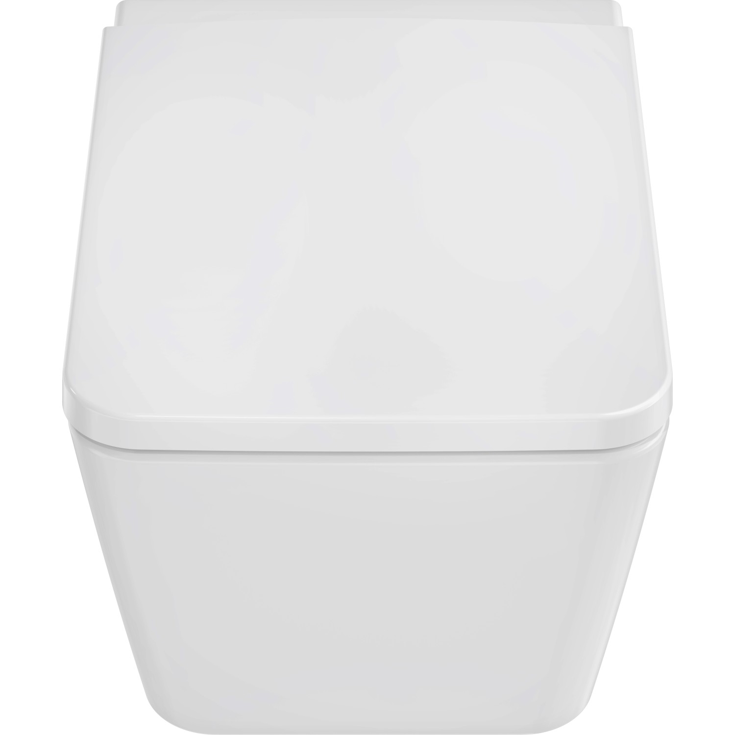 Hansgrohe Wand-WC-Set EluPura Original Q, spülrandlos, mit SoftClose Funktion.