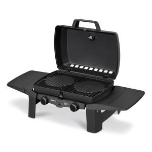 Enders Urban II Gasgrill, mobiler Grill mit zwei Brennern und Seitenablagen, ideal für Balkon und unterwegs.