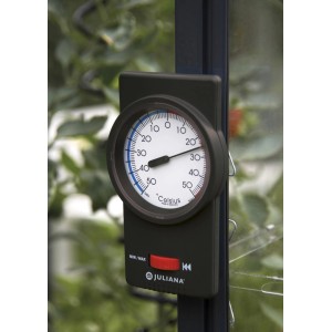 Juliana Min.-Max.-Thermometer für Gewächshäuser zur Temperaturkontrolle.