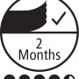Symbol: Tesa Easy Cover Abdeckfolie – bis zu 2 Monate rückstandsfrei entfernbar.