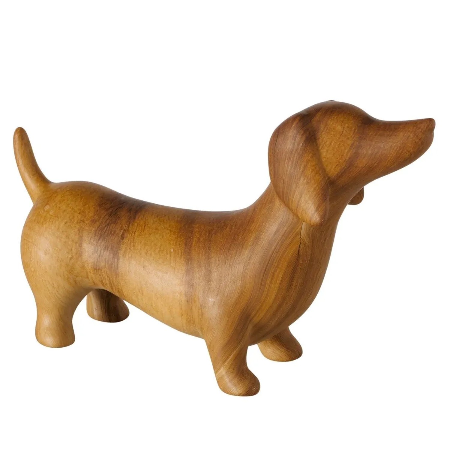 Boltze Deko-Figur Hund Wilhelmy 14 cm x 23 cm Braun