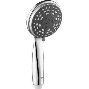 baliv Handbrause HBR-100.200, verchromt/anthrazit, mit 4 Strahlarten.