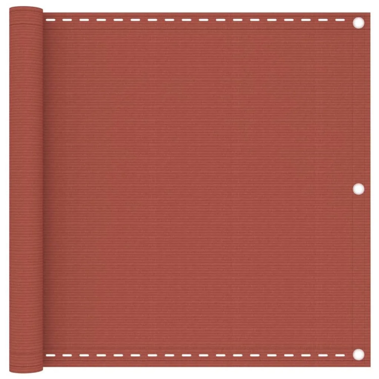 vidaXL Balkon-Sichtschutz Terracotta-Rot 90x600 cm HDPE 310951