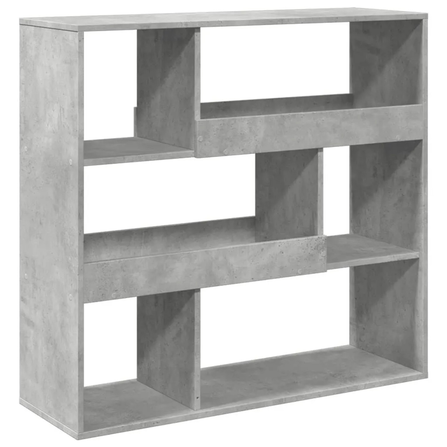 vidaXL Raumteiler Betongrau 100x33x94,5 cm Holzwerkstoff 3309477