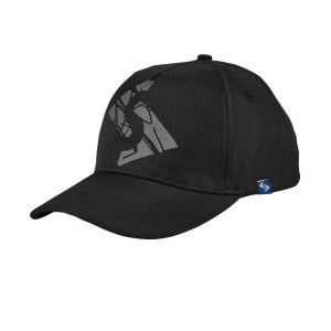 Schwarze Scheibler Baseball Cap Expansible mit Logo für Arbeitskleidung.