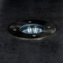 PRIOS Riya Bodeneinbaustrahler aus Alu/Edelstahl, wasserdicht, 1-flammig, GU10 Fassung.