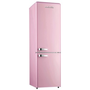 Wolkenstein Kühl-Gefrierkombination KG250.4RT SP in Pink Glänzend