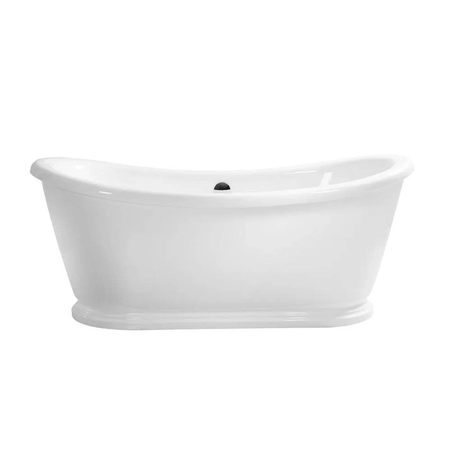 Stano Freistehende Retro-badewanne Pittsburgh Ablaufgarnitur Inklusive  177cm x 79cm