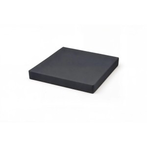 Schwarzes 6er Set Setgarden Square Sitzkissen, 40x40 cm, für Stuhl, Garten & Indoor.